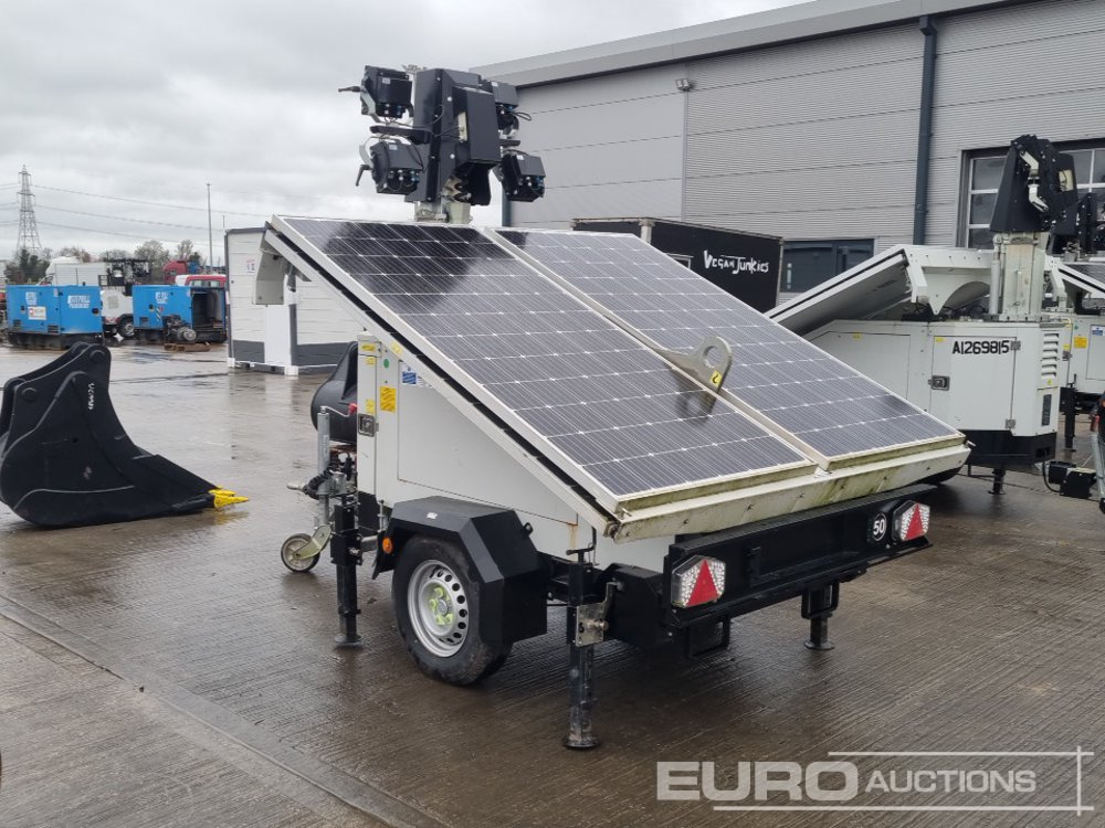 2022 Trime X-Solar Single Axle Solar Powered LED Lighting Tower - Lichtmasten: das Bild 3 2022 Trime X-Solar Single Axle Solar Powered LED Lighting Tower - Lichtmasten: das Bild 3