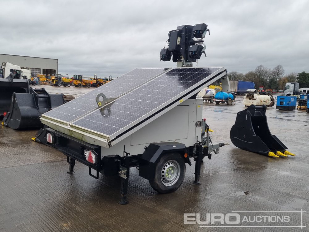 2022 Trime X-Solar Single Axle Solar Powered LED Lighting Tower - Lichtmasten: das Bild 5 2022 Trime X-Solar Single Axle Solar Powered LED Lighting Tower - Lichtmasten: das Bild 5