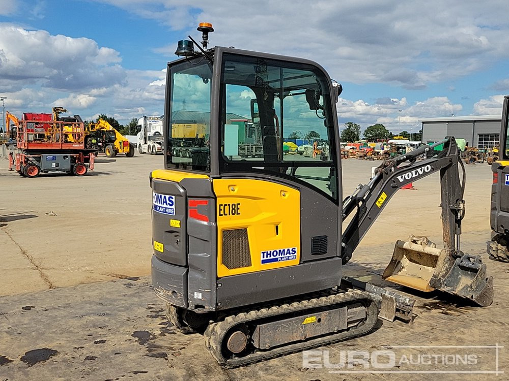 2022 Volvo EC18E - Minibagger: das Bild 5 2022 Volvo EC18E - Minibagger: das Bild 5
