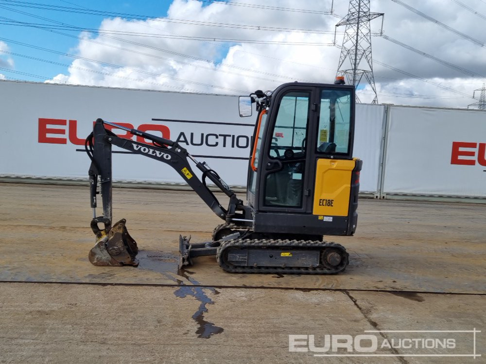 2022 Volvo EC18E - Minibagger: das Bild 2 2022 Volvo EC18E - Minibagger: das Bild 2