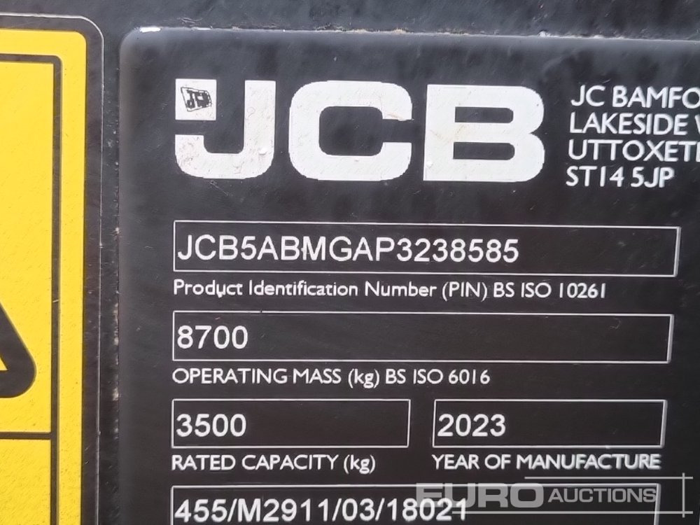 Teleskoplader 2023 JCB 535-95: das Bild 40