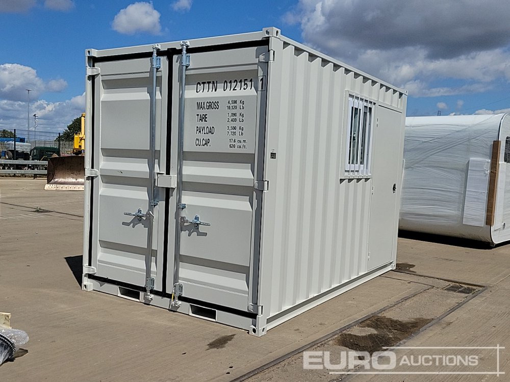 2025 12' x 7' Container, 1 Side Door, 1 End Door, Window (Cannot Be Reconsigned) - Seecontainer: das Bild 1 2025 12' x 7' Container, 1 Side Door, 1 End Door, Window (Cannot Be Reconsigned) - Seecontainer: das Bild 1
