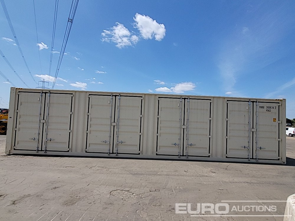 2025 40' x 8' HQ Container, 4 Side Doors, 1 End Door (Cannot Be Reconsigned) - Seecontainer: das Bild 2 2025 40' x 8' HQ Container, 4 Side Doors, 1 End Door (Cannot Be Reconsigned) - Seecontainer: das Bild 2