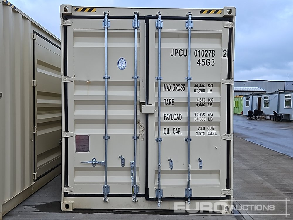 2025 40' x 8' High Cube Container, 2 Side Doors, 1 End Door (Cannot Be Reconsigned) - Seecontainer: das Bild 5 2025 40' x 8' High Cube Container, 2 Side Doors, 1 End Door (Cannot Be Reconsigned) - Seecontainer: das Bild 5