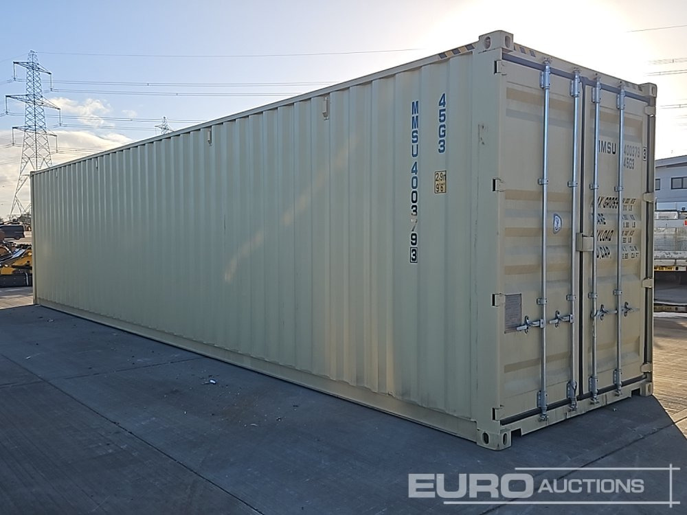 2025 40' x 8' High Cube Container, 4 Side Doors, 1 End Door (Cannot Be Reconsigned) - Seecontainer: das Bild 5 2025 40' x 8' High Cube Container, 4 Side Doors, 1 End Door (Cannot Be Reconsigned) - Seecontainer: das Bild 5