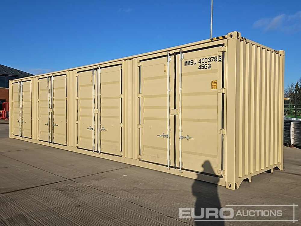 2025 40' x 8' High Cube Container, 4 Side Doors, 1 End Door (Cannot Be Reconsigned) - Seecontainer: das Bild 1 2025 40' x 8' High Cube Container, 4 Side Doors, 1 End Door (Cannot Be Reconsigned) - Seecontainer: das Bild 1