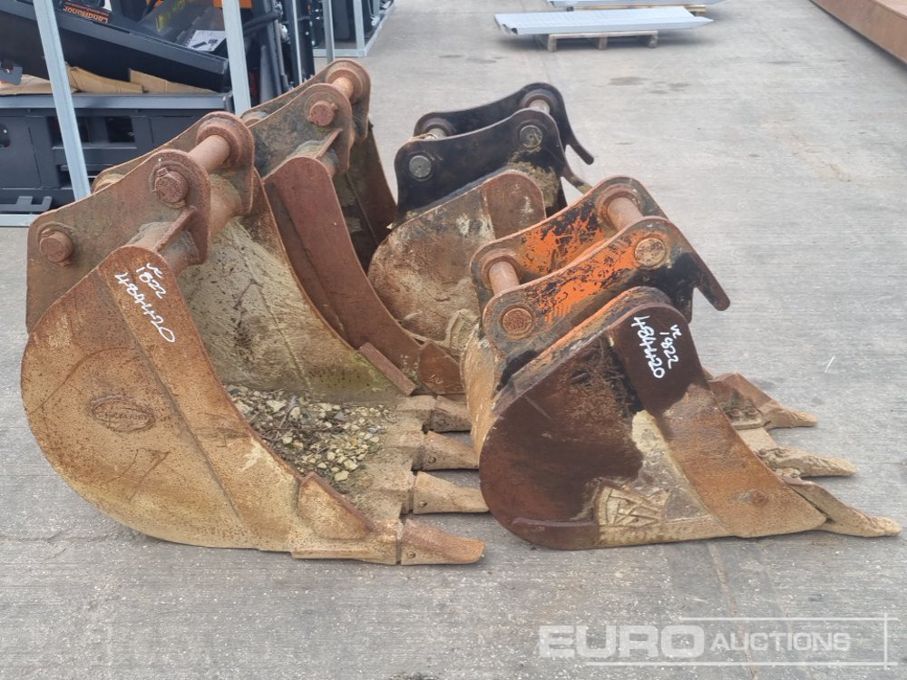 Schaufel 24", 24", 18", 18" Digging Bucket 60mm Pin to suit 10 Ton Excavator: das Bild 6