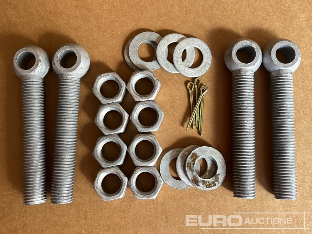 Baugeräte 3m x 2.3m Heavy Duty Galvanized Powder Coated Gate (2 of), 100mm x 100mm Post (2 of), Assembly Kit (Green): das Bild 26