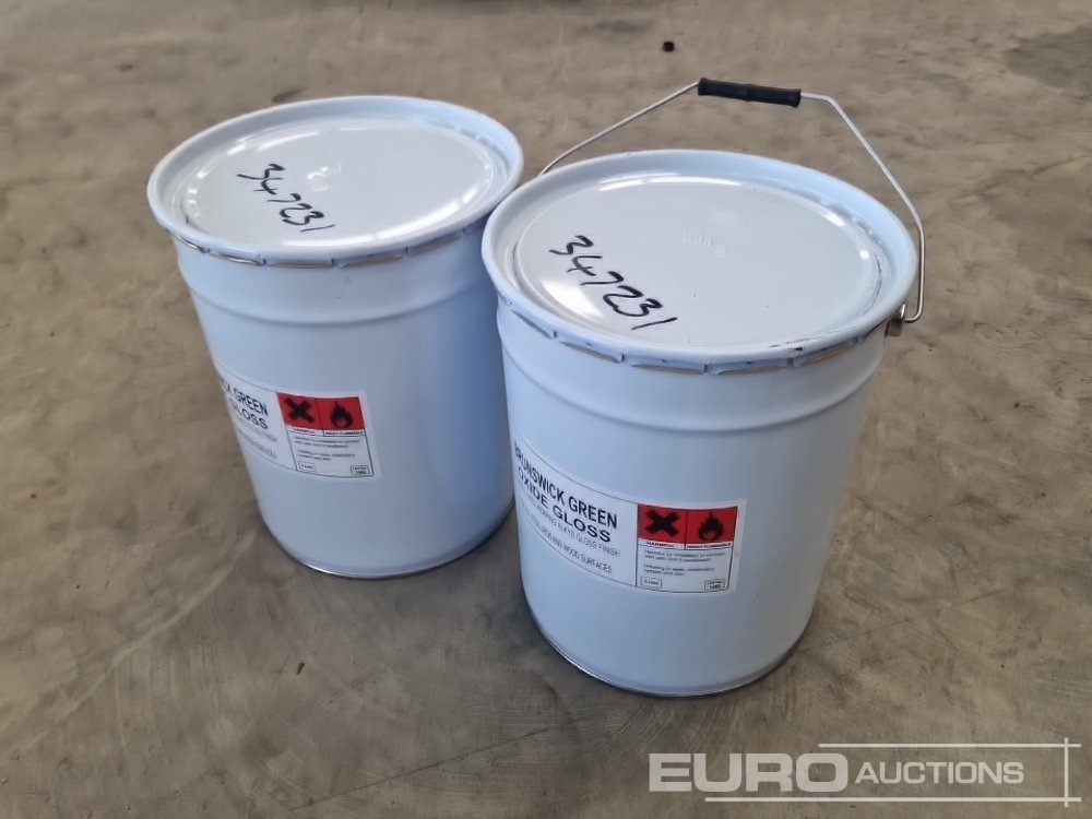 40 Litre Green Oxide Paint - Baugeräte: das Bild 1 40 Litre Green Oxide Paint - Baugeräte: das Bild 1