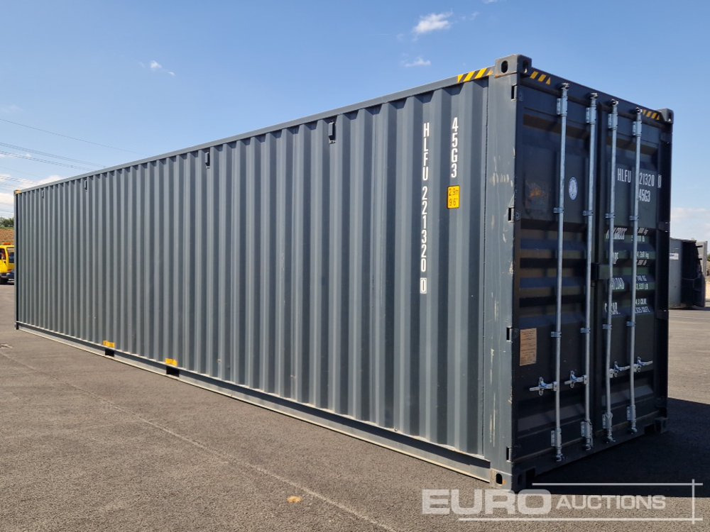 Seecontainer 40ft HC Container, 4 Side Doors, 1 End Door (Cannot Be Reconsigned): das Bild 7