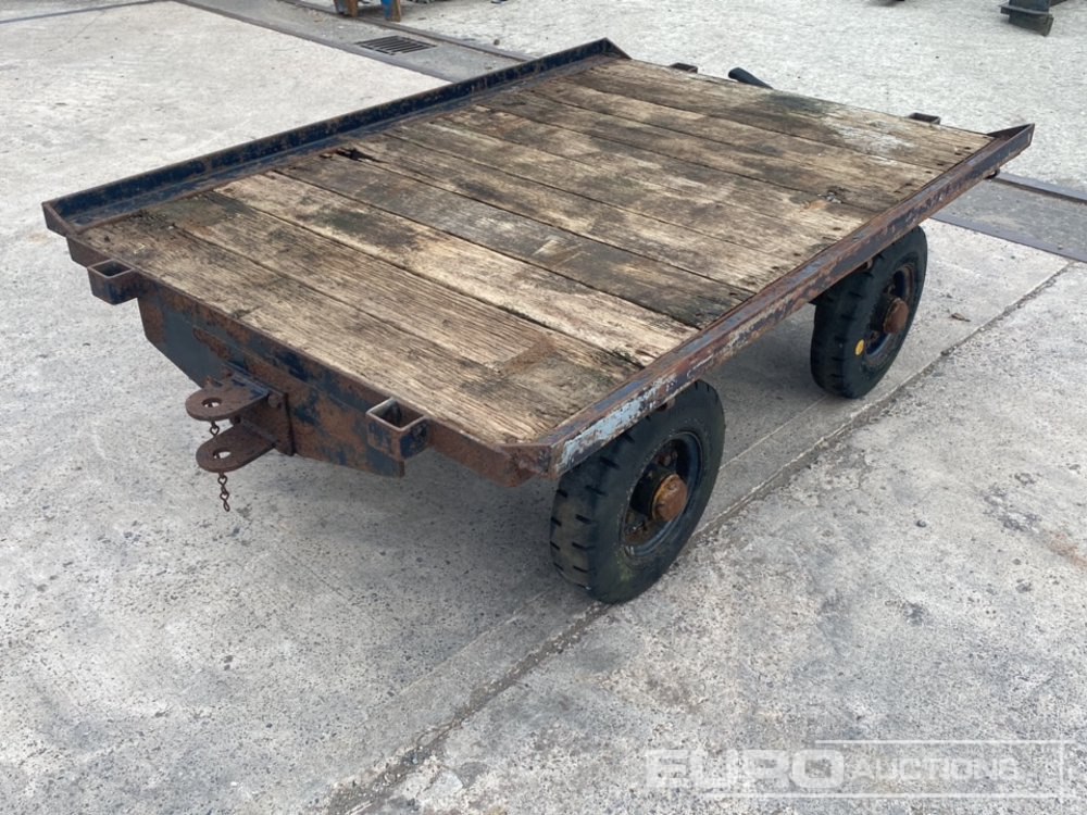 6' x 4' Twin Axle Material Trailer - Baumaschinenanhänger: das Bild 5 6' x 4' Twin Axle Material Trailer - Baumaschinenanhänger: das Bild 5