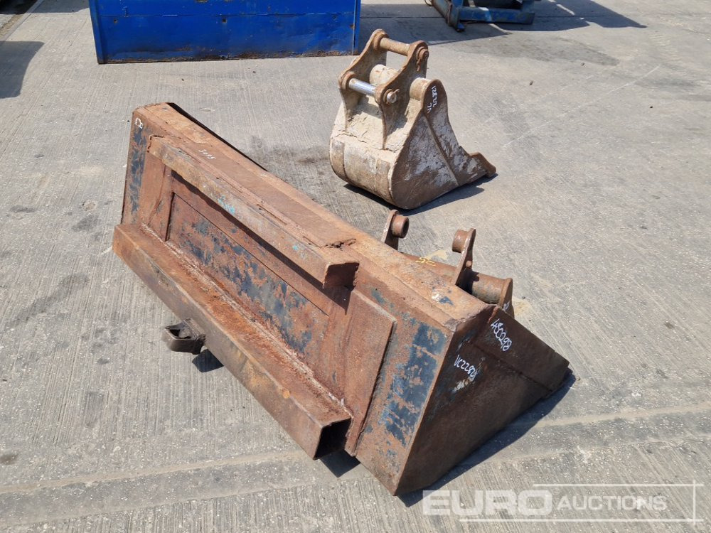 60" Loading Bucket to suit Skidsteer Loader, 18", 18" Digging Bucket 40-45mm Pin to suit Mini-6 Ton Excavator - Schaufel: das Bild 5 60" Loading Bucket to suit Skidsteer Loader, 18", 18" Digging Bucket 40-45mm Pin to suit Mini-6 Ton Excavator - Schaufel: das Bild 5