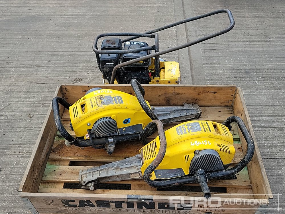 Altas Copco Cobra Proi Petrol Handheld Breaker (2 of), Bomag 18/45 Petrol Compaction Plate Loncin Engine - Asphalttechnik: das Bild 2 Altas Copco Cobra Proi Petrol Handheld Breaker (2 of), Bomag 18/45 Petrol Compaction Plate Loncin Engine - Asphalttechnik: das Bild 2