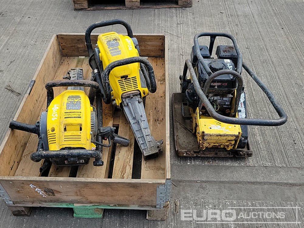Altas Copco Cobra Proi Petrol Handheld Breaker (2 of), Bomag 18/45 Petrol Compaction Plate Loncin Engine - Asphalttechnik: das Bild 4 Altas Copco Cobra Proi Petrol Handheld Breaker (2 of), Bomag 18/45 Petrol Compaction Plate Loncin Engine - Asphalttechnik: das Bild 4