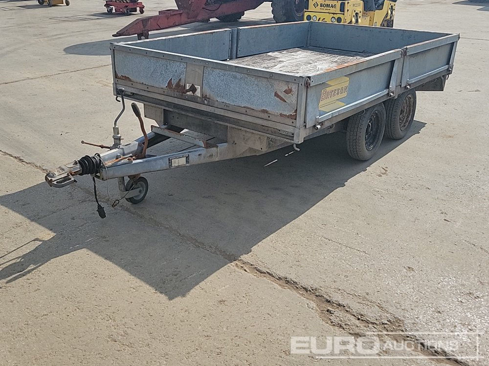 Bateson Trailers 2 Ton Twin Axle Dropside Plant Trailer - Baumaschinenanhänger: das Bild 1 Bateson Trailers 2 Ton Twin Axle Dropside Plant Trailer - Baumaschinenanhänger: das Bild 1