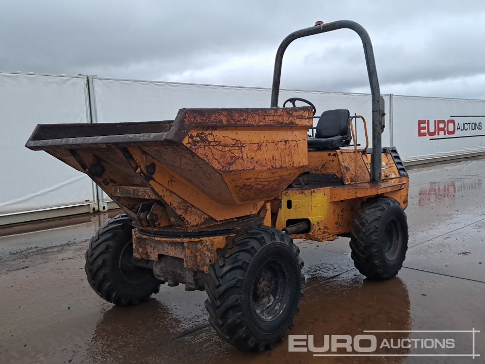 Benford 3 Ton Swivel Skip Dumper, Roll Bar - Mini-Kipper: das Bild 1 Benford 3 Ton Swivel Skip Dumper, Roll Bar - Mini-Kipper: das Bild 1
