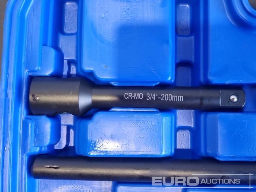 Boss 3/4" 30pc Heavy Duty Pneumatic Socket Set, 4" Connecting Rod, 8" Connecting Rod, Ratchet Wrench, 20" Sliding Rod, 18" Bending Rod Universal Coupling, Adapter1-3/4" - Baugeräte: das Bild 5 Boss 3/4" 30pc Heavy Duty Pneumatic Socket Set, 4" Connecting Rod, 8" Connecting Rod, Ratchet Wrench, 20" Sliding Rod, 18" Bending Rod Universal Coupling, Adapter1-3/4" - Baugeräte: das Bild 5