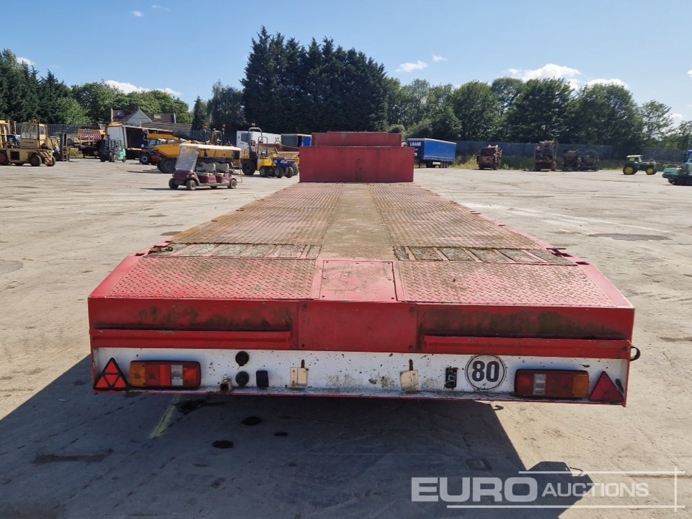 ES-GE 6 Axle Step Frame Extendable Low Loader Trailer, 4 Axle Steer, Air Brakes, Auto Lube - Tieflader Auflieger: das Bild 4 ES-GE 6 Axle Step Frame Extendable Low Loader Trailer, 4 Axle Steer, Air Brakes, Auto Lube - Tieflader Auflieger: das Bild 4