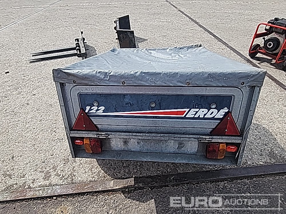 Erde 122 400Kg 4' x 3' Single Axle Tipping Trailer - Baumaschinenanhänger: das Bild 4 Erde 122 400Kg 4' x 3' Single Axle Tipping Trailer - Baumaschinenanhänger: das Bild 4