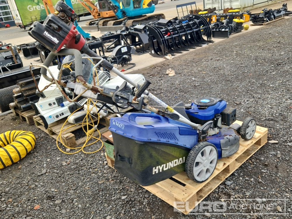Hyundai Petrol Lawn Mower, Homeelite Strimmer, 6" Pipe Cutter, 240 Volt Drill, Pipeline Drilling Kit - Baugeräte: das Bild 3 Hyundai Petrol Lawn Mower, Homeelite Strimmer, 6" Pipe Cutter, 240 Volt Drill, Pipeline Drilling Kit - Baugeräte: das Bild 3