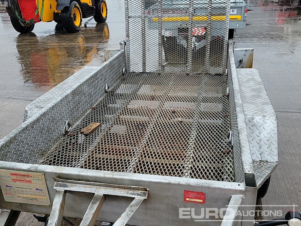 Baumaschinenanhänger Indespension 2.7 Ton: das Bild 16