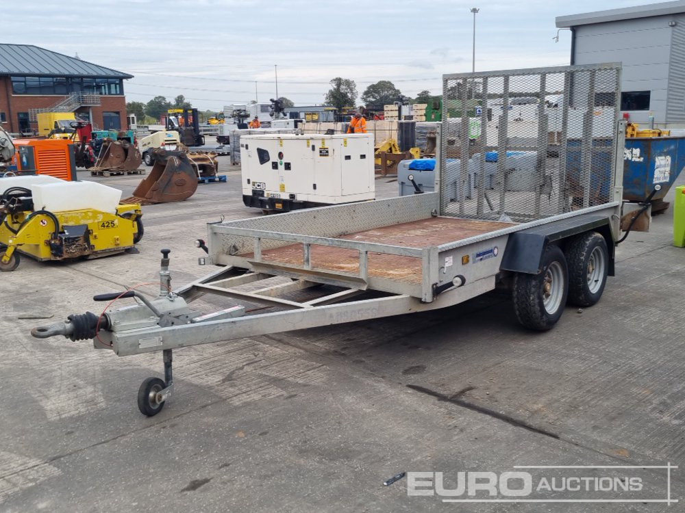 Indespension 3.5 Ton Twin Axle Plant Trailer, Ramp - Baumaschinenanhänger: das Bild 1 Indespension 3.5 Ton Twin Axle Plant Trailer, Ramp - Baumaschinenanhänger: das Bild 1