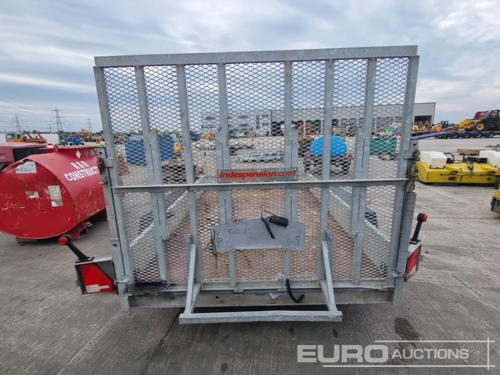 Indespension 3.5 Ton Twin Axle Plant Trailer, Ramp - Baumaschinenanhänger: das Bild 4 Indespension 3.5 Ton Twin Axle Plant Trailer, Ramp - Baumaschinenanhänger: das Bild 4
