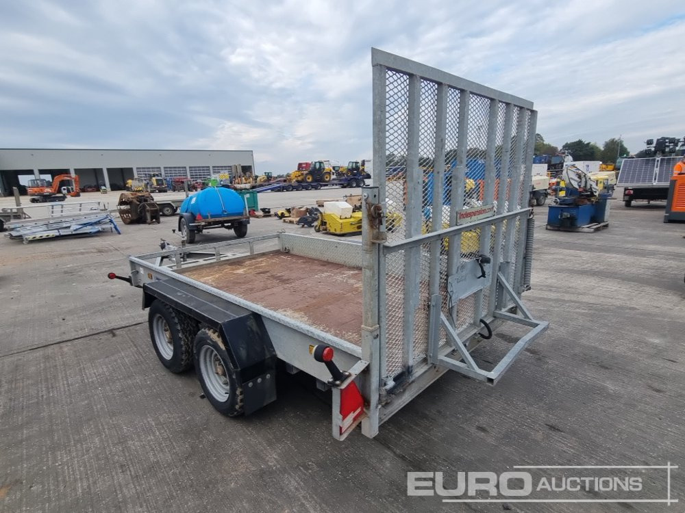 Indespension 3.5 Ton Twin Axle Plant Trailer, Ramp - Baumaschinenanhänger: das Bild 3 Indespension 3.5 Ton Twin Axle Plant Trailer, Ramp - Baumaschinenanhänger: das Bild 3