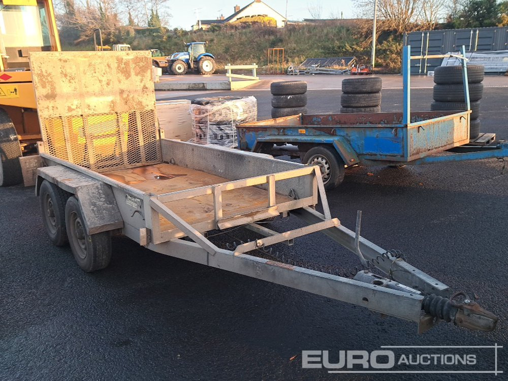 Indespension 8' x 5' Twin Axle Plant Trailer, Ramp - Baumaschinenanhänger: das Bild 4 Indespension 8' x 5' Twin Axle Plant Trailer, Ramp - Baumaschinenanhänger: das Bild 4