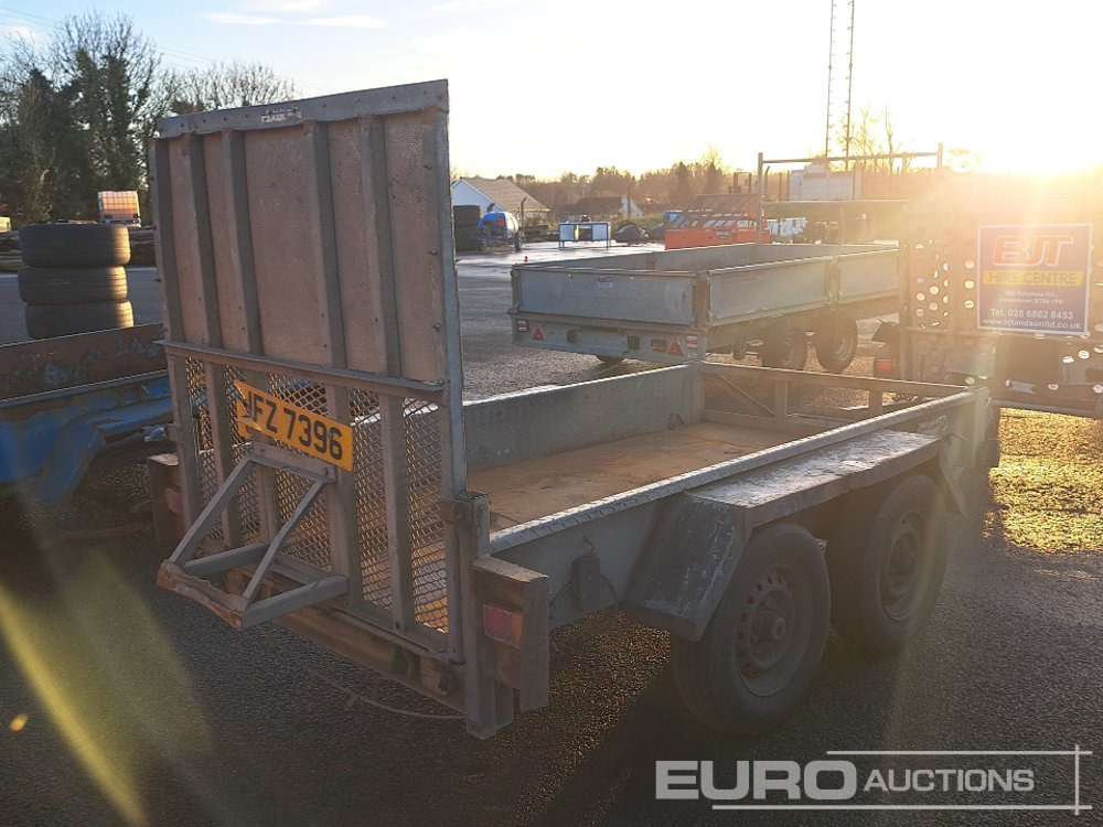 Indespension 8' x 5' Twin Axle Plant Trailer, Ramp - Baumaschinenanhänger: das Bild 3 Indespension 8' x 5' Twin Axle Plant Trailer, Ramp - Baumaschinenanhänger: das Bild 3