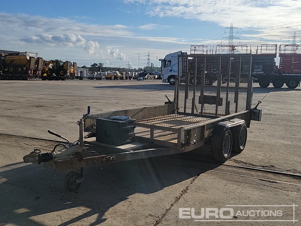 Indespension Twin Axle Plant Trailer, Ramp - Baumaschinenanhänger: das Bild 1 Indespension Twin Axle Plant Trailer, Ramp - Baumaschinenanhänger: das Bild 1