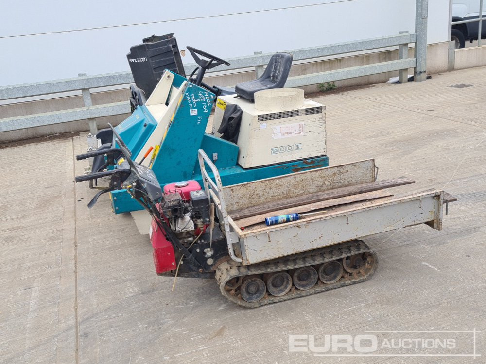 Ingersoll Rand Carryall 232 Electric Golf Cart, Tennant 200E Electric Floor Cleaner, Honda Petrol Tracked Wheelebarrow (Parts Missing) - Golfmobil: das Bild 5 Ingersoll Rand Carryall 232 Electric Golf Cart, Tennant 200E Electric Floor Cleaner, Honda Petrol Tracked Wheelebarrow (Parts Missing) - Golfmobil: das Bild 5