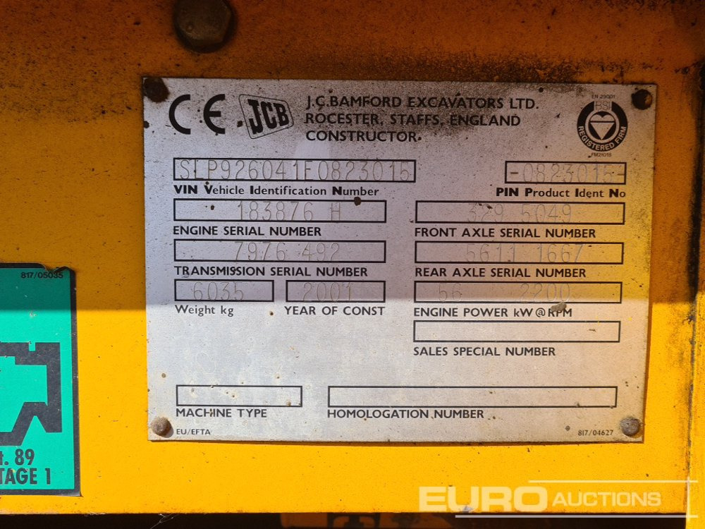 Geländestapler JCB 926: das Bild 42
