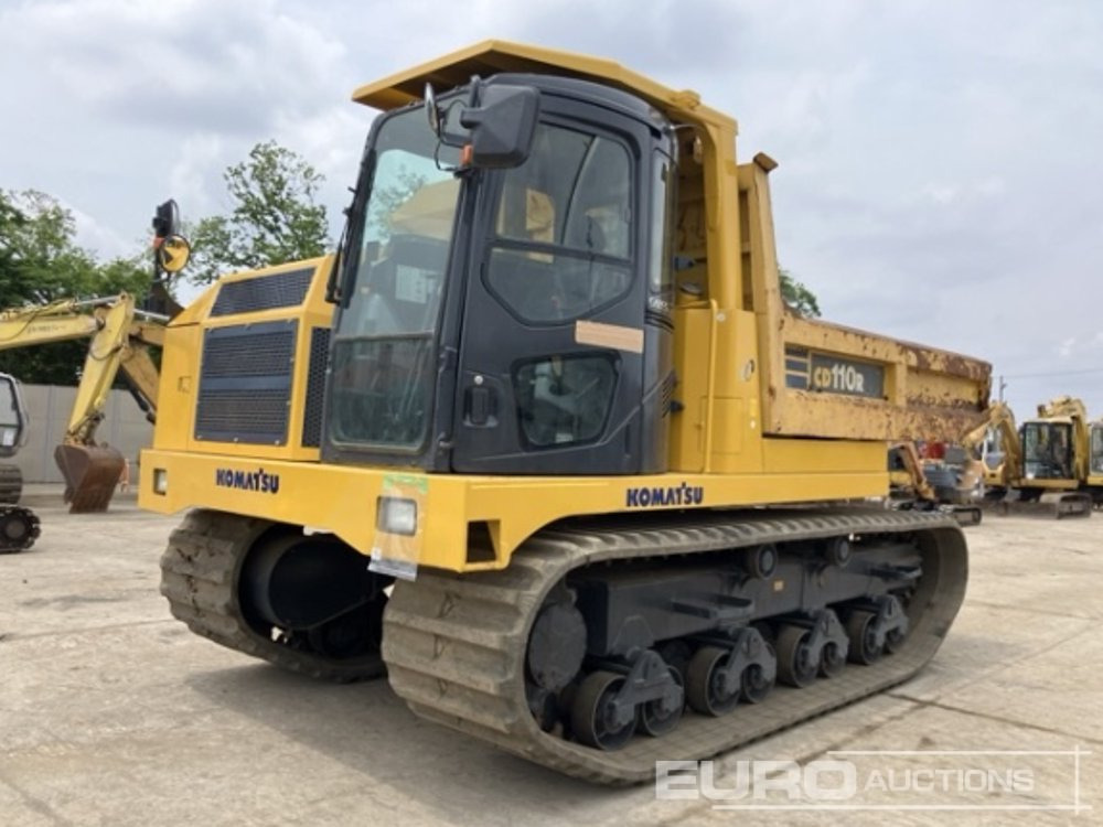 Komatsu CD110R-2 - Raupendumper: das Bild 4 Komatsu CD110R-2 - Raupendumper: das Bild 4