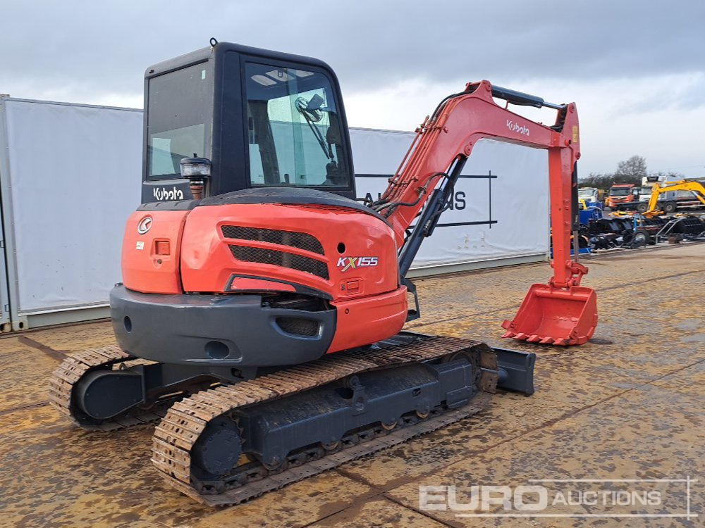 Kubota KX155-5 - Minibagger: das Bild 5 Kubota KX155-5 - Minibagger: das Bild 5