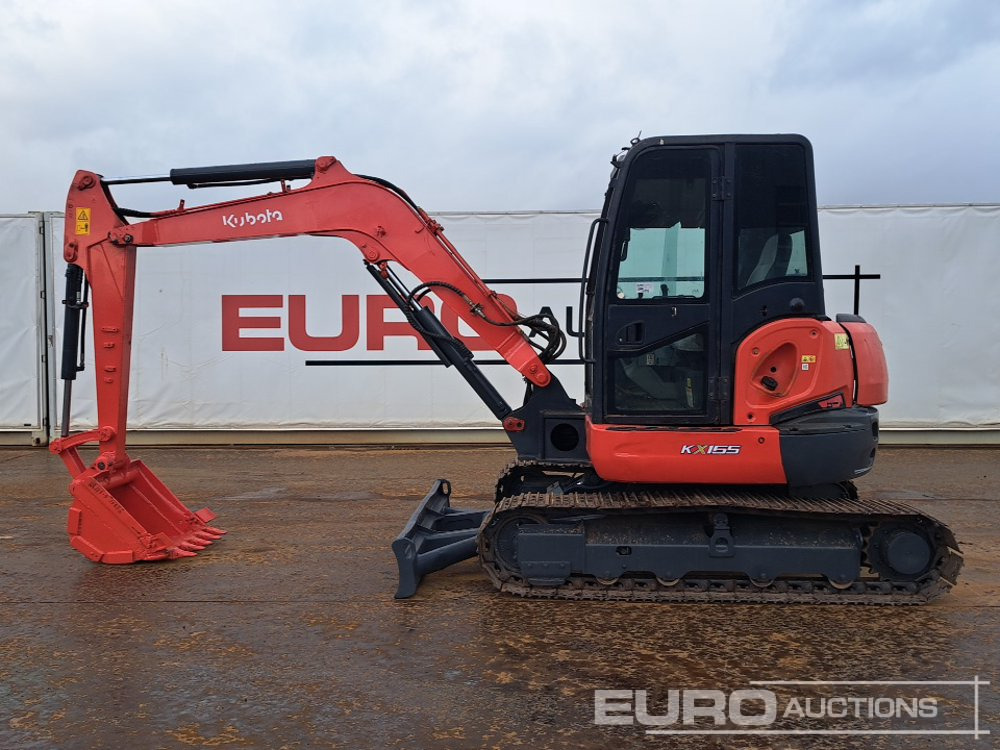 Kubota KX155-5 - Minibagger: das Bild 2 Kubota KX155-5 - Minibagger: das Bild 2
