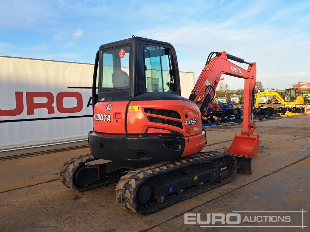 Kubota KX155-5 - Minibagger: das Bild 5 Kubota KX155-5 - Minibagger: das Bild 5