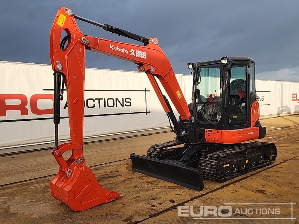 Kubota KX165-5 - Minibagger: das Bild 1 Kubota KX165-5 - Minibagger: das Bild 1