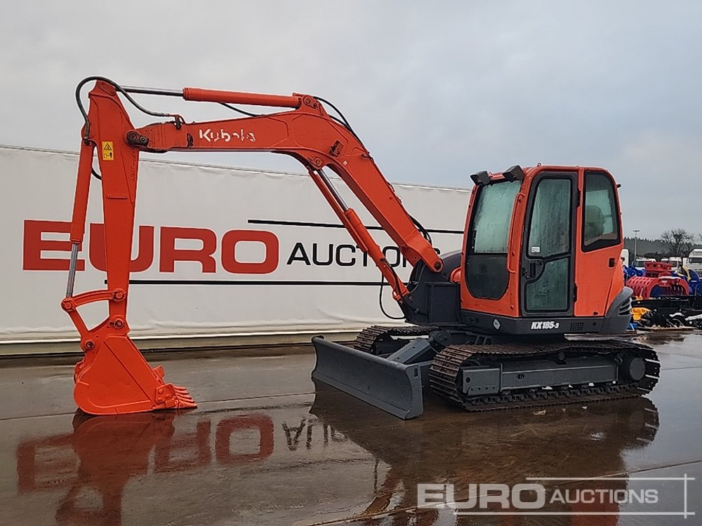 Kubota KX185-3 - Minibagger: das Bild 1 Kubota KX185-3 - Minibagger: das Bild 1