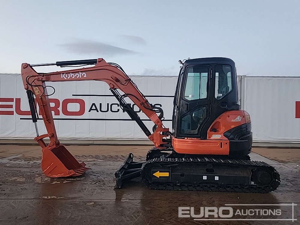 Kubota U55-4 - Minibagger: das Bild 2 Kubota U55-4 - Minibagger: das Bild 2