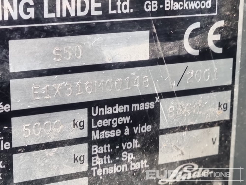 Gabelstapler Lansing -Linde S50: das Bild 32