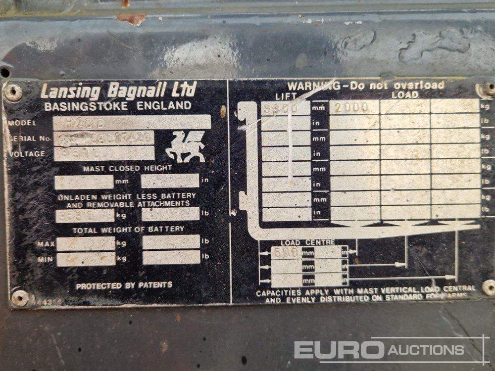 Gabelstapler Linde H20D: das Bild 38