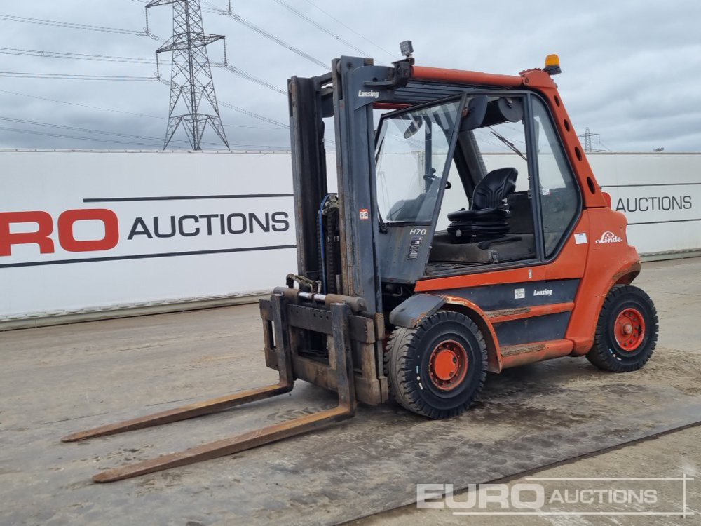 Linde H70D - Gabelstapler: das Bild 1 Linde H70D - Gabelstapler: das Bild 1