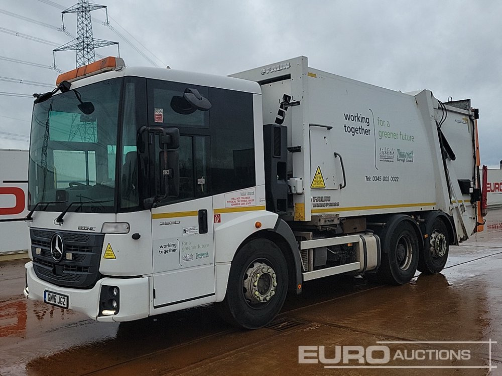 Mercedes 2630 - Müllwagen: das Bild 1 Mercedes 2630 - Müllwagen: das Bild 1