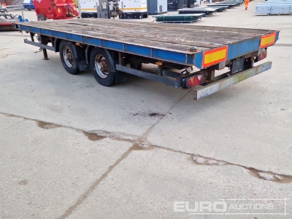 SDC Twin Axle Drag Flat Trailer, Twist & Locks, Air Brakes - Tieflader Auflieger: das Bild 5 SDC Twin Axle Drag Flat Trailer, Twist & Locks, Air Brakes - Tieflader Auflieger: das Bild 5