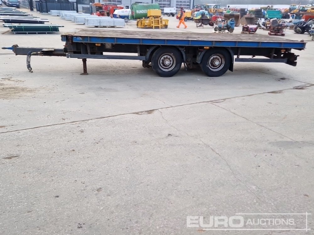 SDC Twin Axle Drag Flat Trailer, Twist & Locks, Air Brakes - Tieflader Auflieger: das Bild 3 SDC Twin Axle Drag Flat Trailer, Twist & Locks, Air Brakes - Tieflader Auflieger: das Bild 3