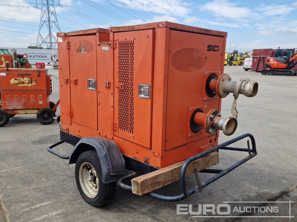 SLD Single Axle 4" Water Pump, Perkins Engine - Wasserpumpe: das Bild 3 SLD Single Axle 4" Water Pump, Perkins Engine - Wasserpumpe: das Bild 3