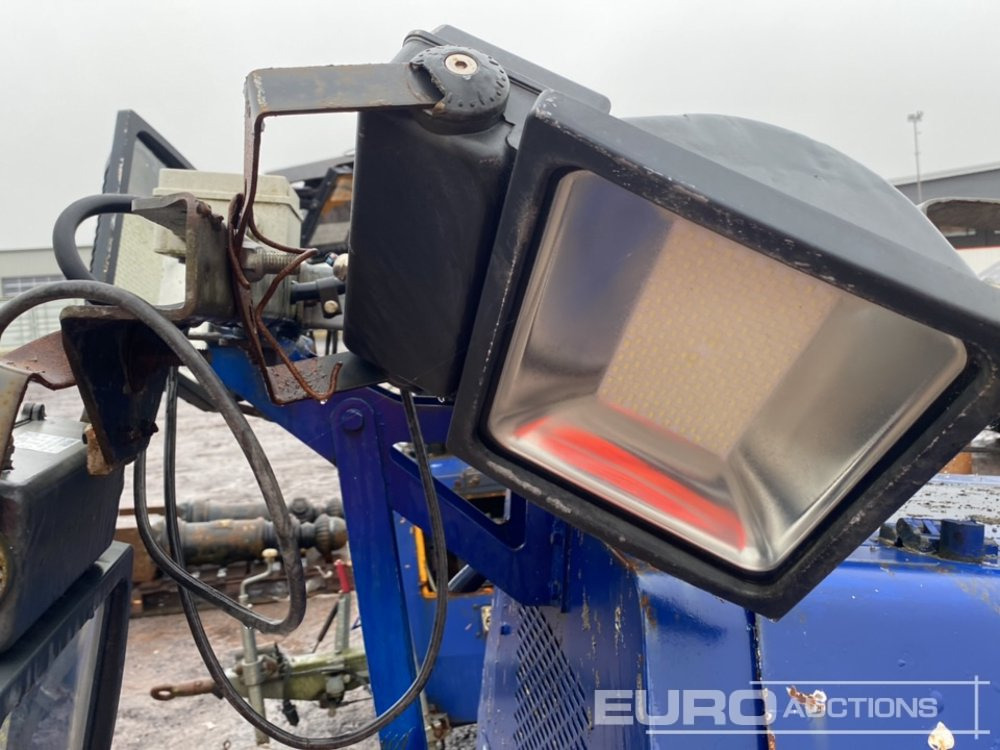 Lichtmasten SMC Single Axle LED Lighting Tower, Kubota Engine: das Bild 16