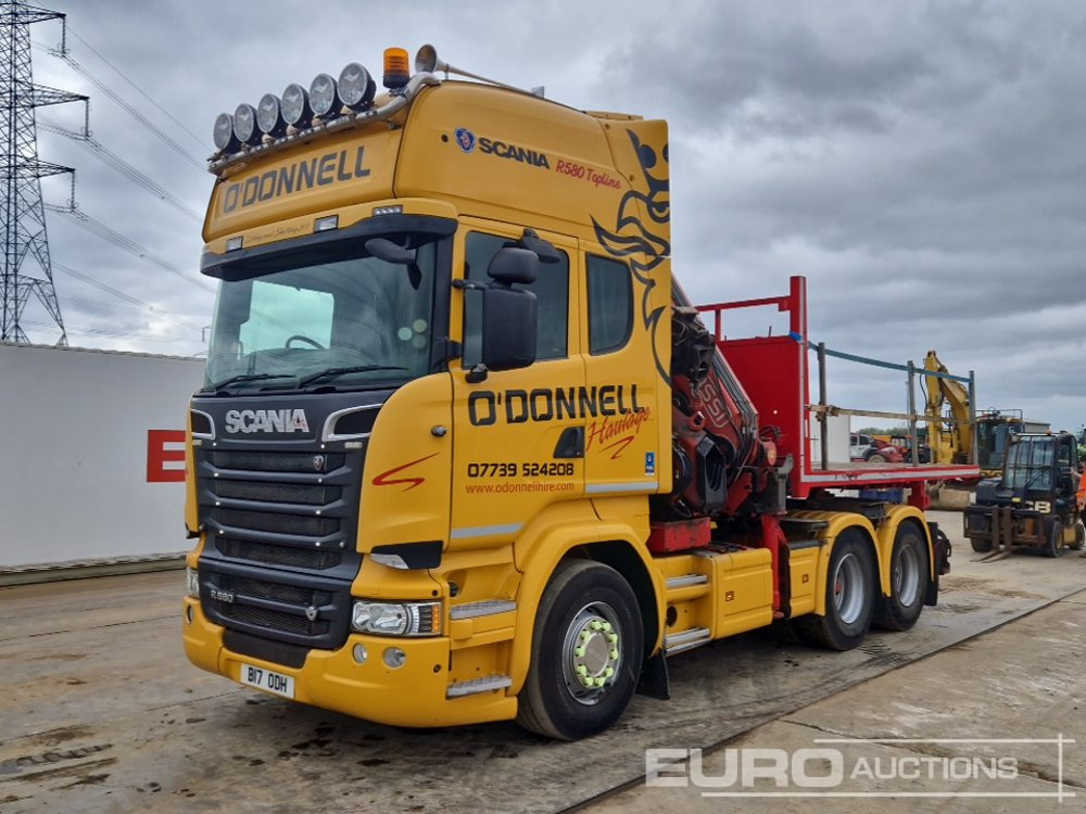 2017 Scania R580 V8 - Sattelzugmaschine: das Bild 1 2017 Scania R580 V8 - Sattelzugmaschine: das Bild 1