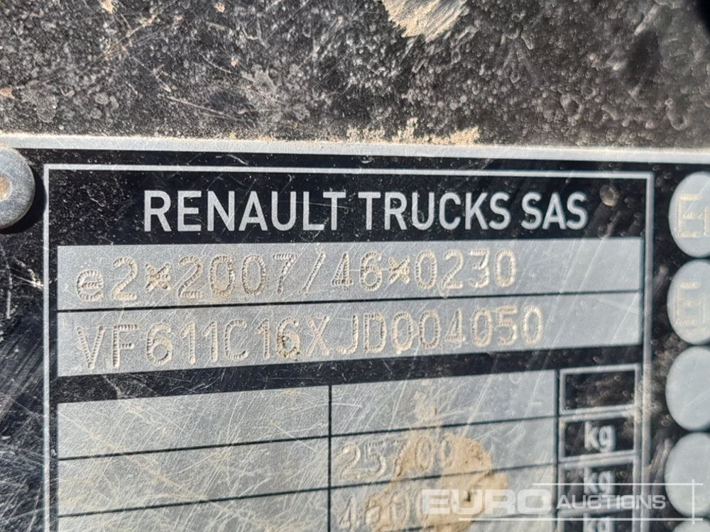 Sattelzugmaschine 2018 Renault T460: das Bild 43